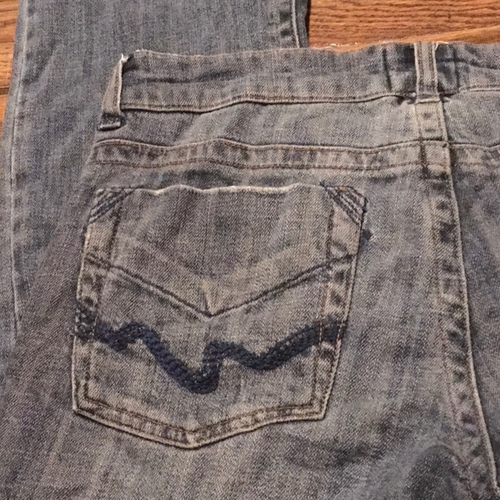 Vintage Z. Cavaricci Stone Wash Denim Y2K Women's Jeans Size 7 - Picture 4 of 11